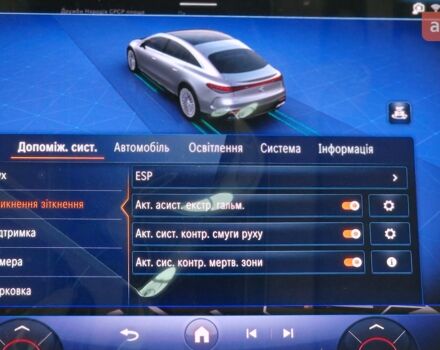 Мерседес EQS, объемом двигателя 0 л и пробегом 0 тыс. км за 110494 $, фото 35 на Automoto.ua