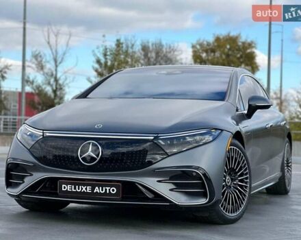 Серый Мерседес EQS, объемом двигателя 0 л и пробегом 20 тыс. км за 77499 $, фото 2 на Automoto.ua