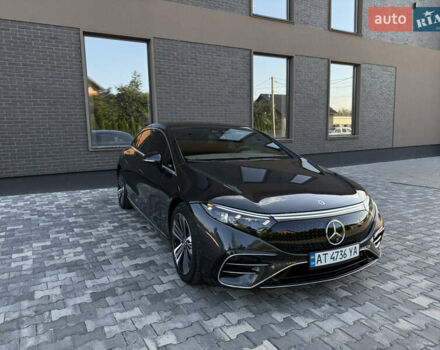 Серый Мерседес EQS, объемом двигателя 0 л и пробегом 13 тыс. км за 51000 $, фото 1 на Automoto.ua