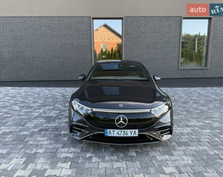 Серый Мерседес EQS, объемом двигателя 0 л и пробегом 13 тыс. км за 51000 $, фото 2 на Automoto.ua