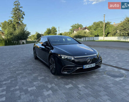 Серый Мерседес EQS, объемом двигателя 0 л и пробегом 13 тыс. км за 51000 $, фото 4 на Automoto.ua