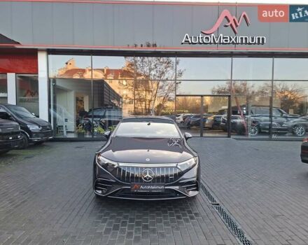 Серый Мерседес EQS, объемом двигателя 0 л и пробегом 14 тыс. км за 57900 $, фото 1 на Automoto.ua