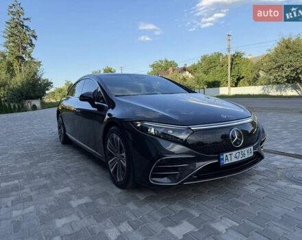 Серый Мерседес EQS, объемом двигателя 0 л и пробегом 13 тыс. км за 51000 $, фото 3 на Automoto.ua