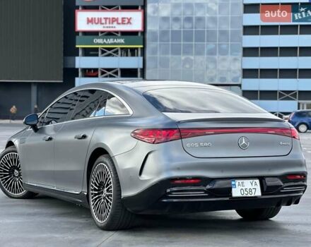 Серый Мерседес EQS, объемом двигателя 0 л и пробегом 20 тыс. км за 77499 $, фото 6 на Automoto.ua