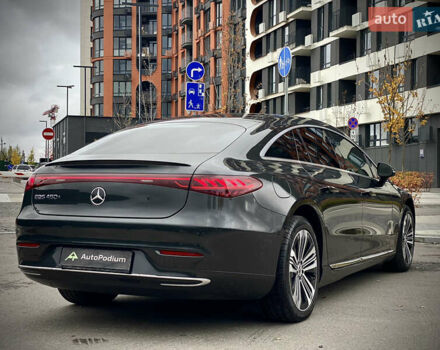 Серый Мерседес EQS, объемом двигателя 0 л и пробегом 65 тыс. км за 66990 $, фото 5 на Automoto.ua