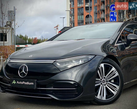 Серый Мерседес EQS, объемом двигателя 0 л и пробегом 65 тыс. км за 66990 $, фото 3 на Automoto.ua