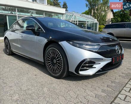 Серый Мерседес EQS, объемом двигателя 0 л и пробегом 5 тыс. км за 136829 $, фото 1 на Automoto.ua