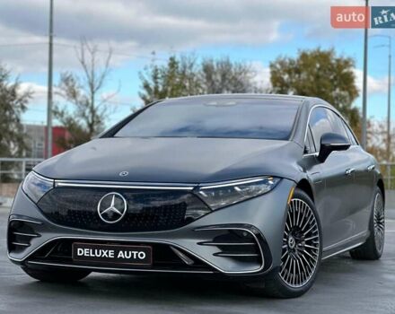 Серый Мерседес EQS, объемом двигателя 0 л и пробегом 20 тыс. км за 77499 $, фото 1 на Automoto.ua