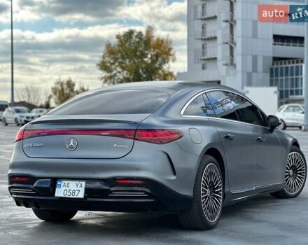 Серый Мерседес EQS, объемом двигателя 0 л и пробегом 20 тыс. км за 77499 $, фото 10 на Automoto.ua