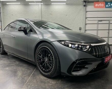 Серый Мерседес EQS, объемом двигателя 0 л и пробегом 80 тыс. км за 76000 $, фото 2 на Automoto.ua