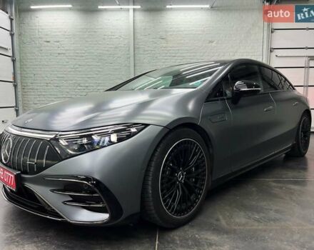 Серый Мерседес EQS, объемом двигателя 0 л и пробегом 80 тыс. км за 76000 $, фото 5 на Automoto.ua