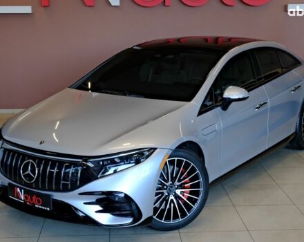 Серый Мерседес EQS, объемом двигателя 0 л и пробегом 28 тыс. км за 47900 $, фото 7 на Automoto.ua