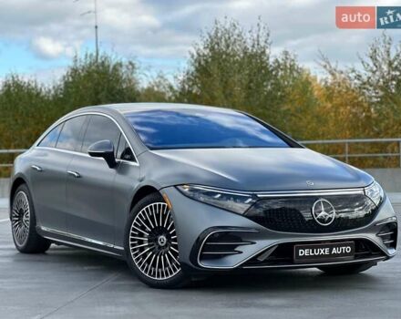 Серый Мерседес EQS, объемом двигателя 0 л и пробегом 20 тыс. км за 77499 $, фото 3 на Automoto.ua