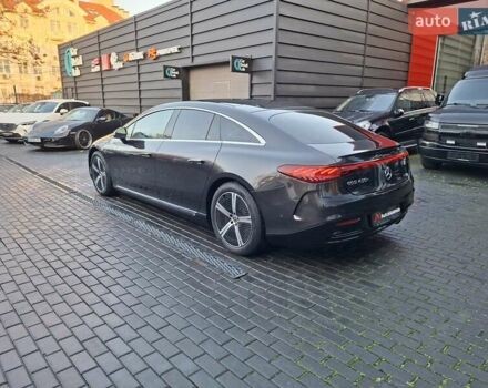 Серый Мерседес EQS, объемом двигателя 0 л и пробегом 14 тыс. км за 57900 $, фото 5 на Automoto.ua