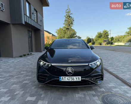 Серый Мерседес EQS, объемом двигателя 0 л и пробегом 13 тыс. км за 51000 $, фото 5 на Automoto.ua