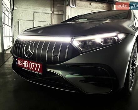 Серый Мерседес EQS, объемом двигателя 0 л и пробегом 80 тыс. км за 76000 $, фото 4 на Automoto.ua