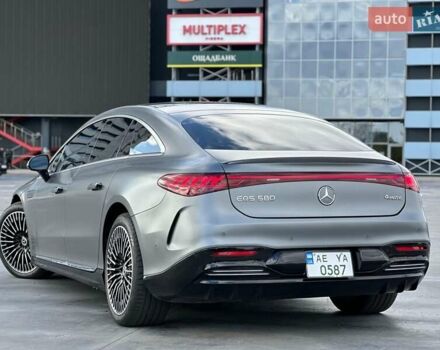 Серый Мерседес EQS, объемом двигателя 0 л и пробегом 20 тыс. км за 77499 $, фото 7 на Automoto.ua