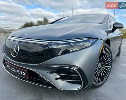 Серый Мерседес EQS, объемом двигателя 0 л и пробегом 20 тыс. км за 77499 $, фото 13 на Automoto.ua