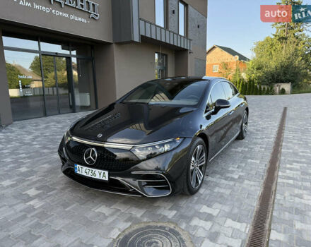 Серый Мерседес EQS, объемом двигателя 0 л и пробегом 13 тыс. км за 51000 $, фото 11 на Automoto.ua