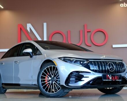 Серый Мерседес EQS, объемом двигателя 0 л и пробегом 28 тыс. км за 47900 $, фото 3 на Automoto.ua