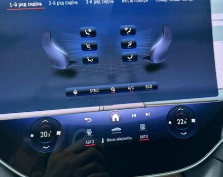 Серый Мерседес EQS, объемом двигателя 0 л и пробегом 28 тыс. км за 97800 $, фото 103 на Automoto.ua