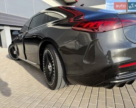 Серый Мерседес EQS, объемом двигателя 0 л и пробегом 1 тыс. км за 79900 $, фото 63 на Automoto.ua