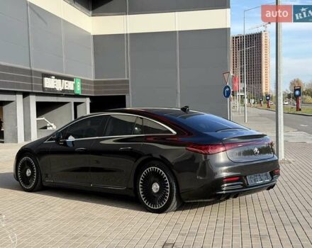 Серый Мерседес EQS, объемом двигателя 0 л и пробегом 1 тыс. км за 79900 $, фото 58 на Automoto.ua