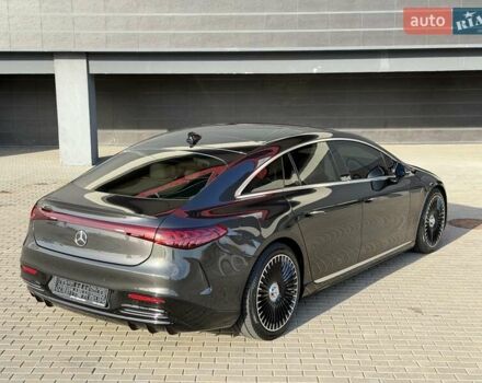 Серый Мерседес EQS, объемом двигателя 0 л и пробегом 1 тыс. км за 79900 $, фото 47 на Automoto.ua