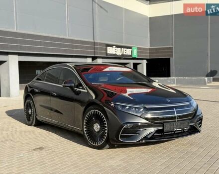 Серый Мерседес EQS, объемом двигателя 0 л и пробегом 1 тыс. км за 79900 $, фото 37 на Automoto.ua