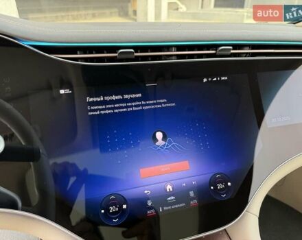 Серый Мерседес EQS, объемом двигателя 0 л и пробегом 1 тыс. км за 79900 $, фото 122 на Automoto.ua