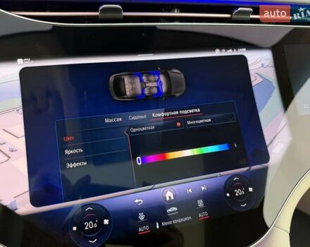 Серый Мерседес EQS, объемом двигателя 0 л и пробегом 1 тыс. км за 79900 $, фото 111 на Automoto.ua