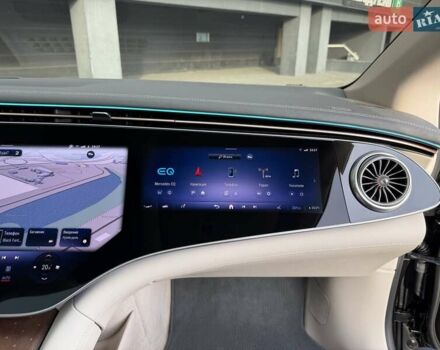 Серый Мерседес EQS, объемом двигателя 0 л и пробегом 1 тыс. км за 79900 $, фото 147 на Automoto.ua