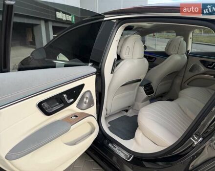 Серый Мерседес EQS, объемом двигателя 0 л и пробегом 1 тыс. км за 79900 $, фото 129 на Automoto.ua