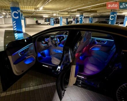 Серый Мерседес EQS, объемом двигателя 0 л и пробегом 1 тыс. км за 79900 $, фото 159 на Automoto.ua