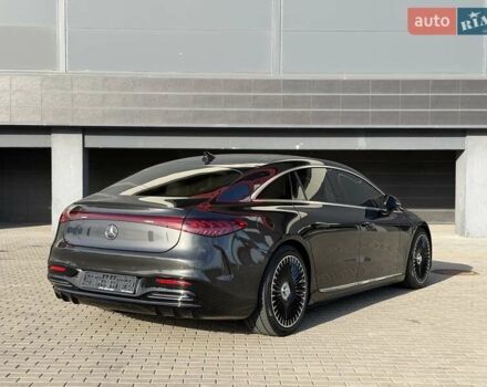 Серый Мерседес EQS, объемом двигателя 0 л и пробегом 1 тыс. км за 79900 $, фото 49 на Automoto.ua