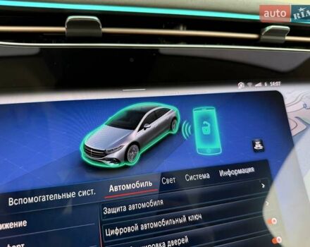 Серый Мерседес EQS, объемом двигателя 0 л и пробегом 1 тыс. км за 79900 $, фото 104 на Automoto.ua