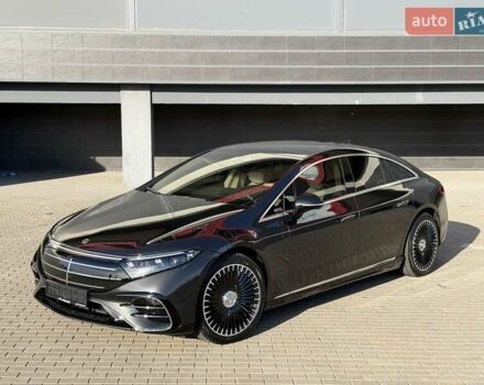 Серый Мерседес EQS, объемом двигателя 0 л и пробегом 1 тыс. км за 79900 $, фото 1 на Automoto.ua