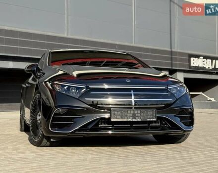 Серый Мерседес EQS, объемом двигателя 0 л и пробегом 1 тыс. км за 79900 $, фото 38 на Automoto.ua