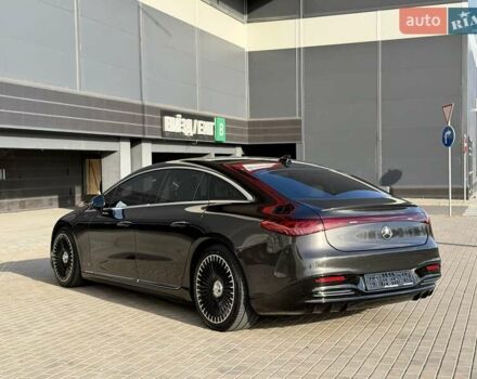 Серый Мерседес EQS, объемом двигателя 0 л и пробегом 1 тыс. км за 79900 $, фото 9 на Automoto.ua