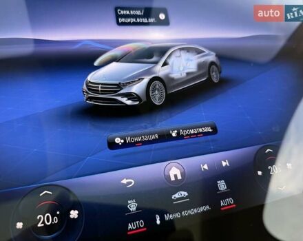 Серый Мерседес EQS, объемом двигателя 0 л и пробегом 1 тыс. км за 79900 $, фото 83 на Automoto.ua