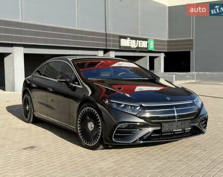 Серый Мерседес EQS, объемом двигателя 0 л и пробегом 1 тыс. км за 79900 $, фото 34 на Automoto.ua