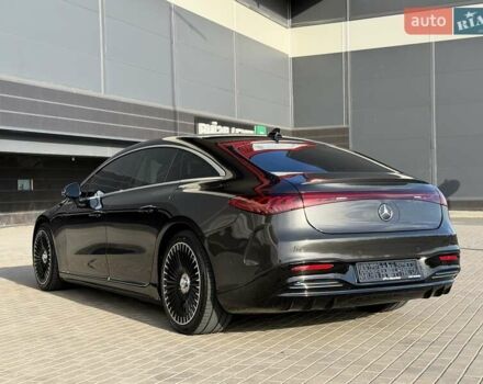 Серый Мерседес EQS, объемом двигателя 0 л и пробегом 1 тыс. км за 79900 $, фото 56 на Automoto.ua