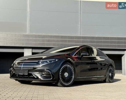 Серый Мерседес EQS, объемом двигателя 0 л и пробегом 1 тыс. км за 79900 $, фото 26 на Automoto.ua