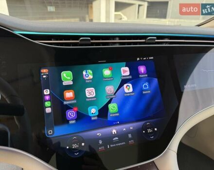 Серый Мерседес EQS, объемом двигателя 0 л и пробегом 1 тыс. км за 79900 $, фото 85 на Automoto.ua