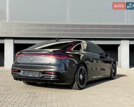 Серый Мерседес EQS, объемом двигателя 0 л и пробегом 1 тыс. км за 79900 $, фото 52 на Automoto.ua