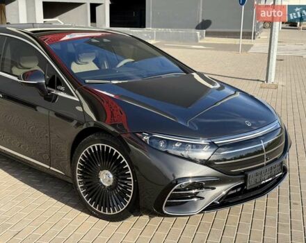 Серый Мерседес EQS, объемом двигателя 0 л и пробегом 1 тыс. км за 79900 $, фото 36 на Automoto.ua