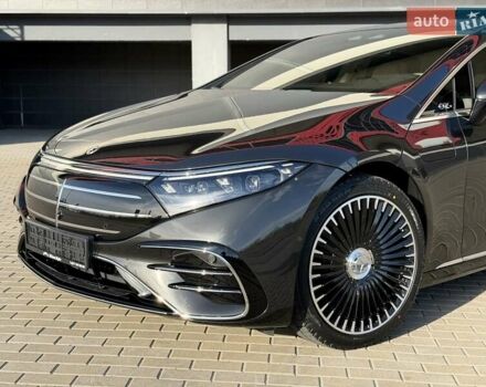 Серый Мерседес EQS, объемом двигателя 0 л и пробегом 1 тыс. км за 79900 $, фото 27 на Automoto.ua