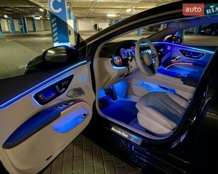 Серый Мерседес EQS, объемом двигателя 0 л и пробегом 1 тыс. км за 79900 $, фото 156 на Automoto.ua
