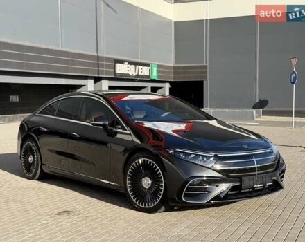 Серый Мерседес EQS, объемом двигателя 0 л и пробегом 1 тыс. км за 79900 $, фото 35 на Automoto.ua