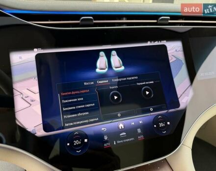 Серый Мерседес EQS, объемом двигателя 0 л и пробегом 1 тыс. км за 79900 $, фото 114 на Automoto.ua